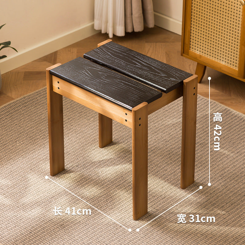 小凳子家用矮凳茶几凳时尚创意儿童垫脚凳方凳板凳换鞋凳Small stool, home-use low stool, coffee table stool, stylish and creative children’s step stool, square stool, bench, shoe-changing stool