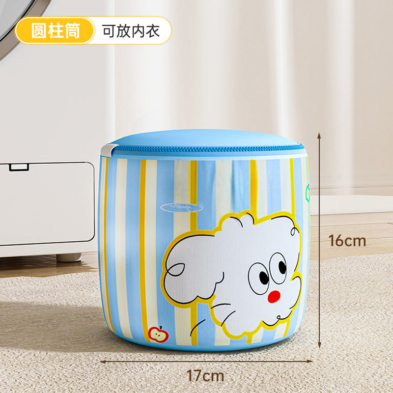 家用卡通洗衣袋洗衣机专用防变形内衣袜子衣物护洗袋旅游便携衣袋Domestic cartoon laundry bag; washing machine-specific, shape-retaining protective bag for underwear, socks and other garments; portable travel laundry bag