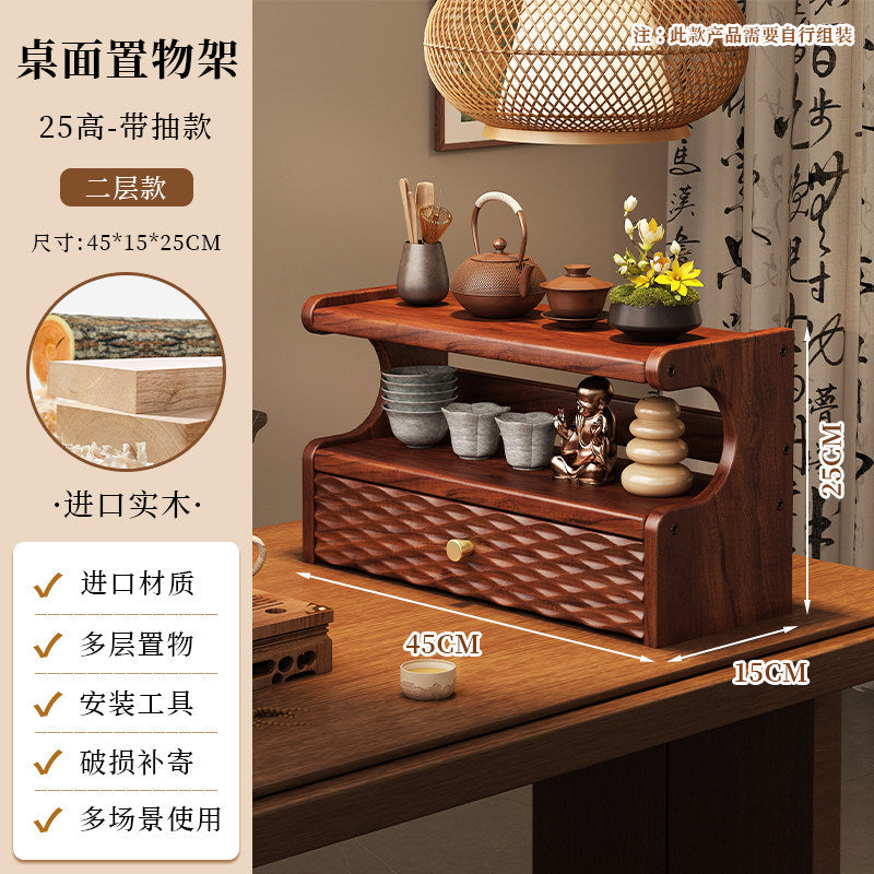 客厅餐边柜桌面置物架餐桌台面杯子收纳桌上桌子茶杯茶具咖啡架子Living room sideboard, tabletop organiser, dining table top, cup storage, table-top, teacups, tea set, coffee rack