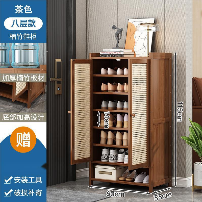 鞋柜家用门口置物多层新款爆款入户室内出租屋鞋架子收纳神器Shoe Cabinet: New Multi-Tier Home Entryway Storage Unit – Best-Selling Model for Hallways, Indoor Spaces and Rental Properties – The Ultimate Storage Solution