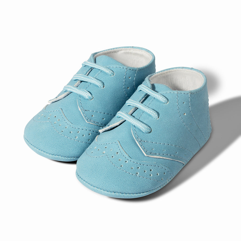 春秋英伦风宝宝学步鞋软底防滑婴儿鞋Spring/Summer British-Style Baby First Steps Shoes—Soft-Soled, Non-Slip Infant Shoes