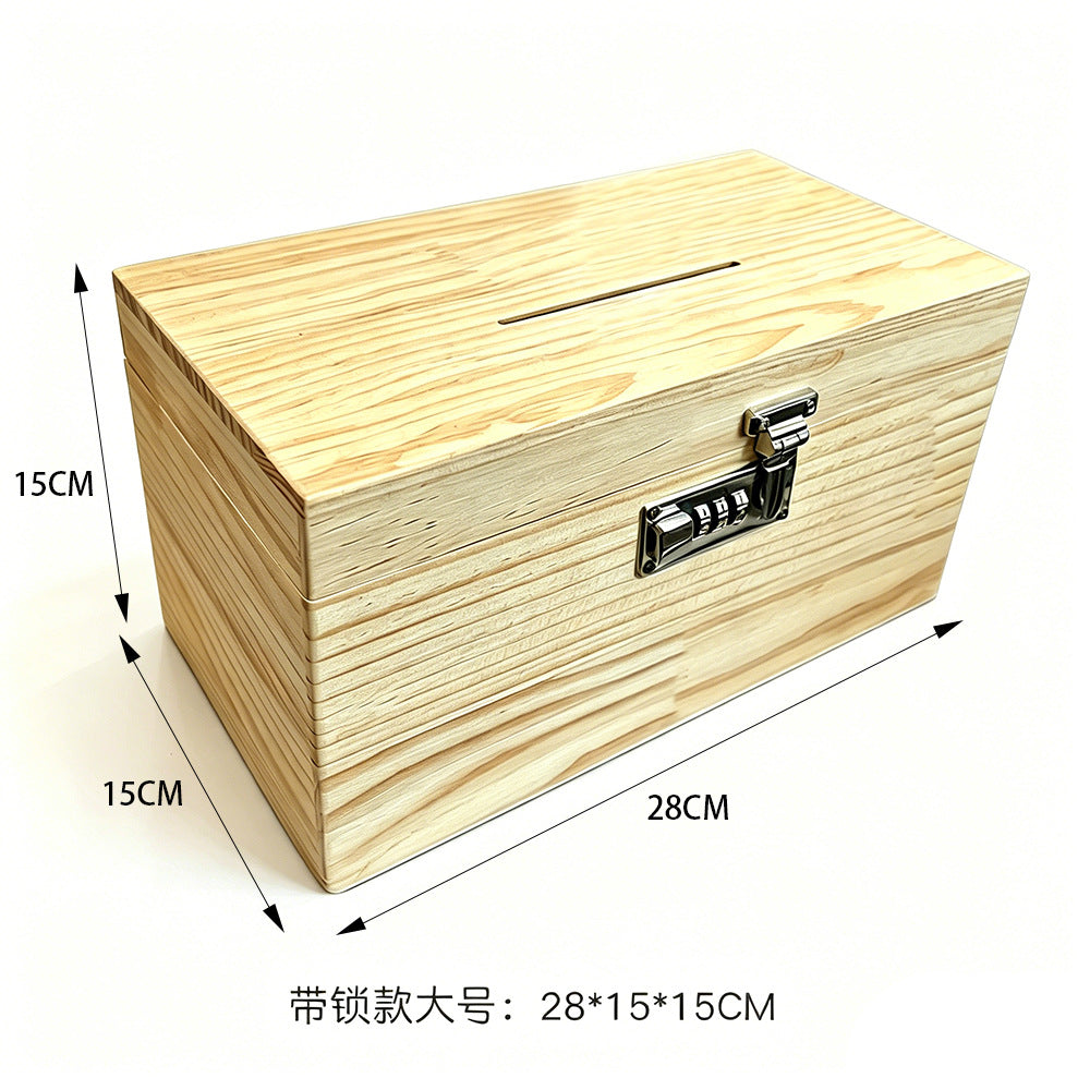 2026新款存钱罐带密码锁儿童可存可取储钱学生男孩女孩储蓄箱网红2026 New Model Money Box with Combination Lock – Children Can Deposit and Withdraw Money; Savings Box for Schoolchildren, Boys and Girls; Viral Hit