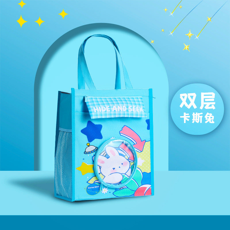 MOKA圆窗PVC笔袋学生补习袋笔袋铅笔盒创意帆布购物袋MOKA Round Window PVC Pencil Case, Student Study Bag, Pencil Case, Creative Canvas Shopping Bag