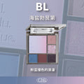 新品多功能眼影盘腮红高光修容大地色一体盘蓝色不易飞粉New Multi-Functional Eyeshadow Palette: Blush, Highlighter and Contour in Earth Tones – All-in-One Palette in Blue, with Minimal Fallout