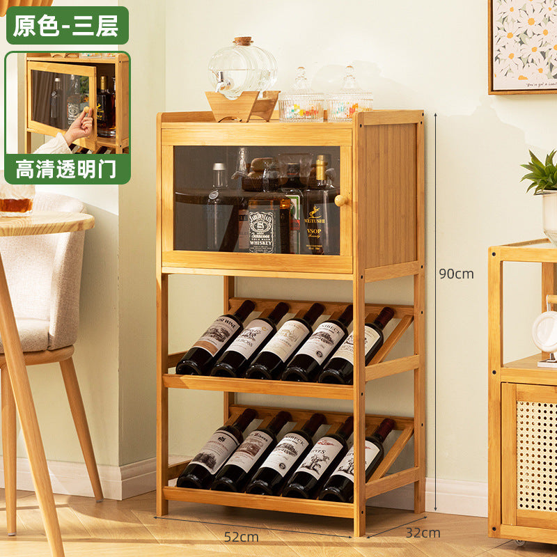 酒柜展示柜家用客厅酒柜置物架红酒架子瓶架多层斜放红酒架靠墙Wine cabinet, display cabinet, home living room wine cabinet, storage rack, wine rack, bottle rack, multi-tiered angled wine rack, wall-mounted