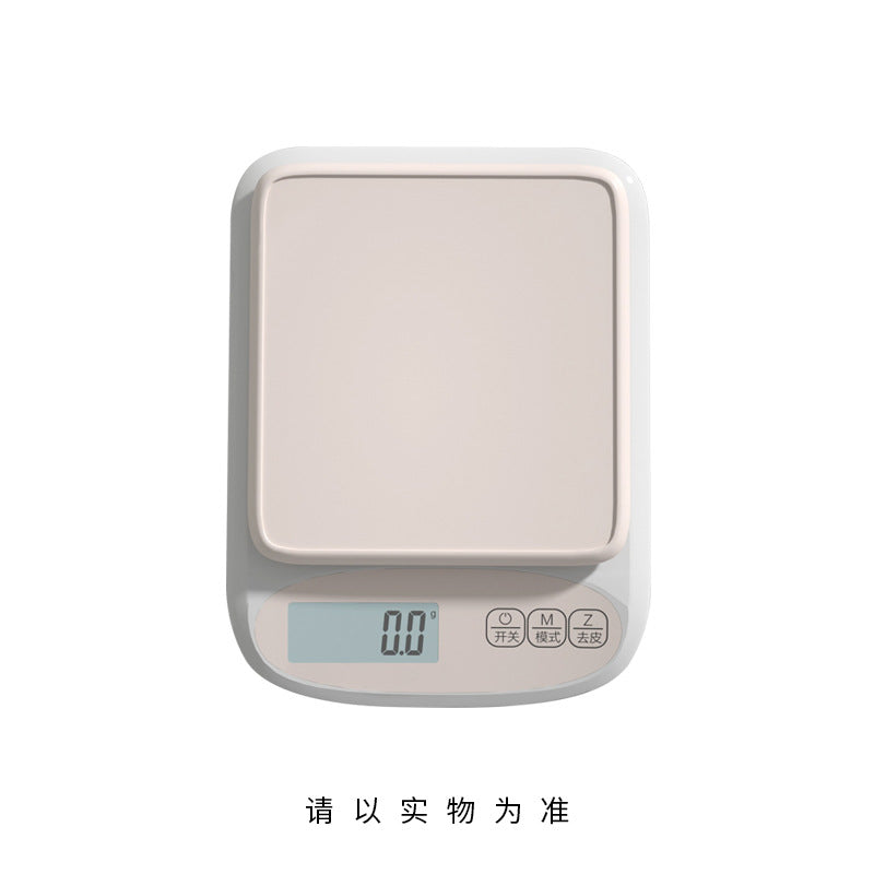 天晟厨房秤新款背光简约咖啡电子秤高精度0.1克称食物厨房电子秤Tiansheng Kitchen Scales: New Backlit, Minimalist Coffee-Coloured Electronic Scale – High-Precision 0.1-gram Food and Kitchen Scale