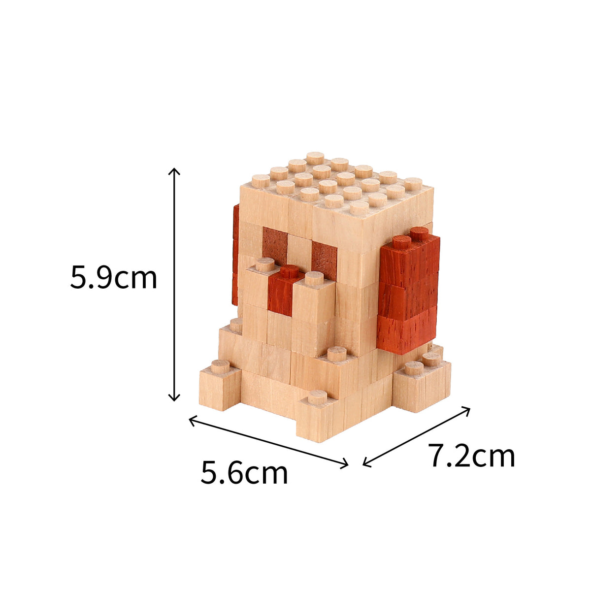 益智解压拼装玩具小动物积木 Puzzle decompression assembly toys, small animal building blocks5201-5214