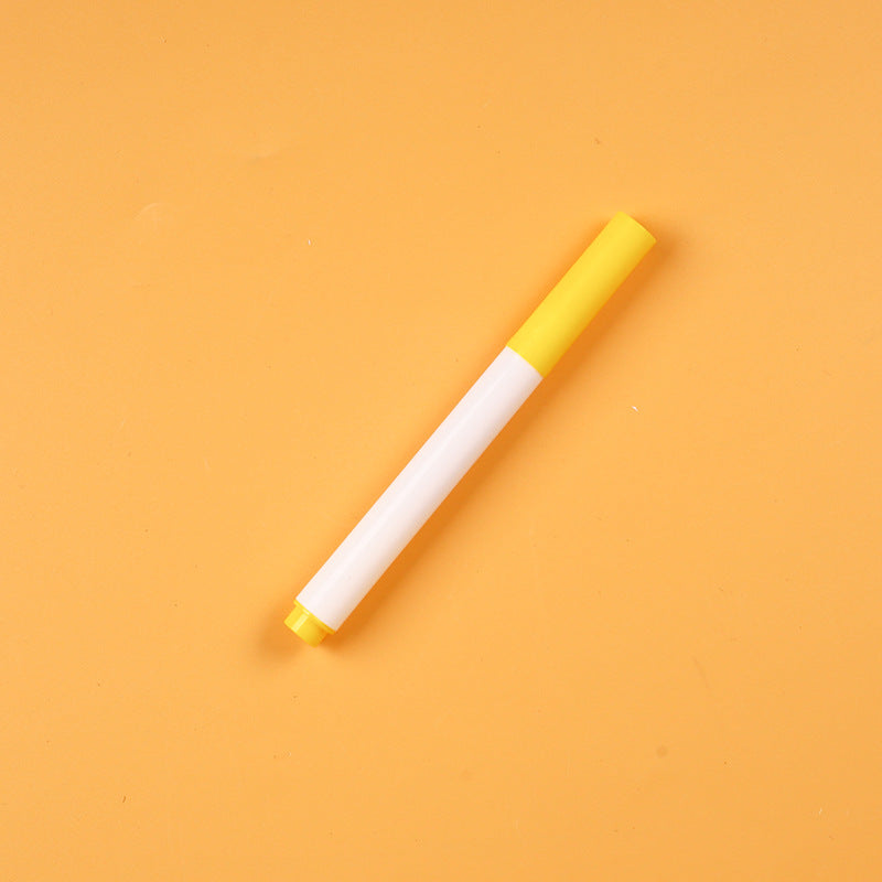 跨境定 制彩色马卡龙水性丙烯马克笔圆珠笔标记液体环保创意文具Cross-border customised coloured macaron water-based acrylic marker pens, ballpoint pens and highlighters – eco-friendly creative stationery