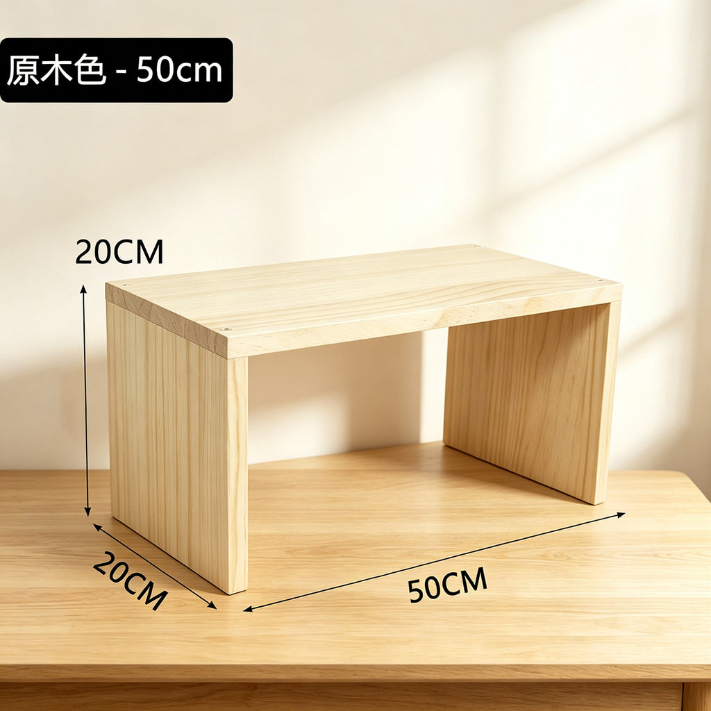20cm宽展示架实木阶梯置物架可移动花架绿植盆栽名酒大号收纳架子20cm-wide display stand, solid wood tiered shelving unit, portable plant stand, large storage rack for houseplants, potted plants and fine wines