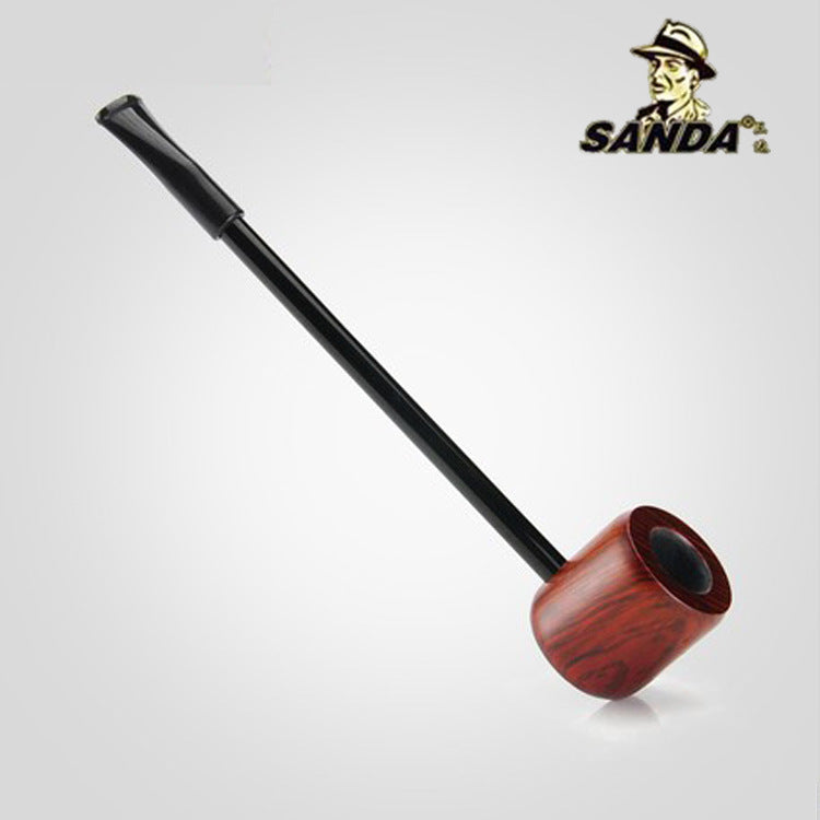 直式大力水手系列SD-568实木烟斗黑色礼盒包装Popeye Series SD-568 Vertical-Style Solid Wood Pipe in a Black Gift Box