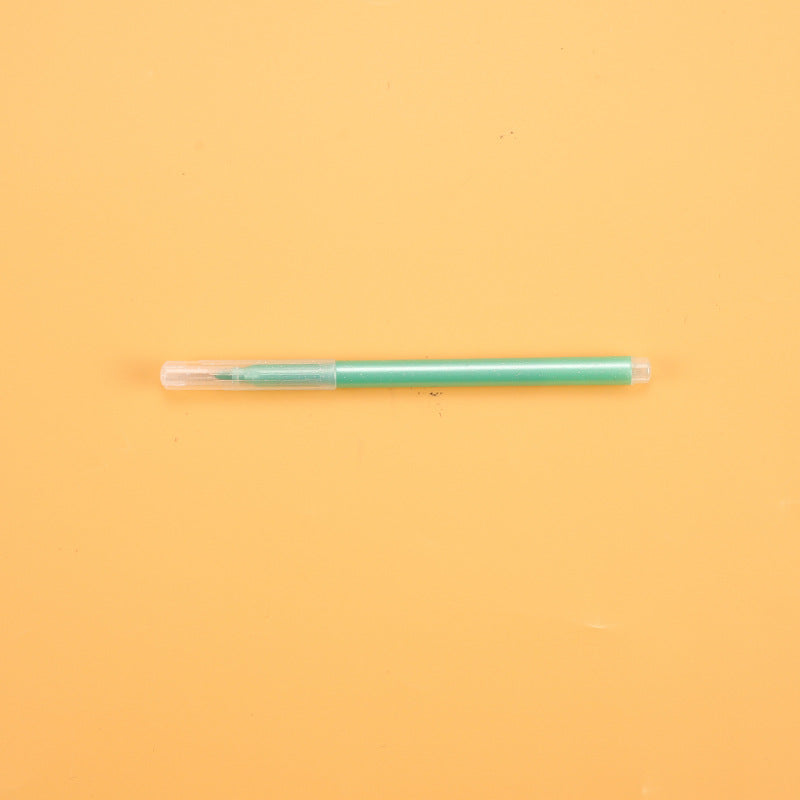 彩色闪光笔啫喱发光亮晶晶流沙银光变色笔记手账的手帐珠光荧光标Coloured Glitter Pens, Gel Highlighter, Sparkling, Shimmering, Quicksand, Silver, Colour-Changing, Notebook, Planner, Pearl-Finish, Fluorescent Markers