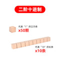 四阶十进制教具小学生蒙氏家庭版串珠银行蒙特梭利学生用教具批发Fourth-Level Decimal Teaching Aids for Primary School Pupils – Montessori Home Edition Bead Bank – Montessori Student Teaching Aids – Wholesale