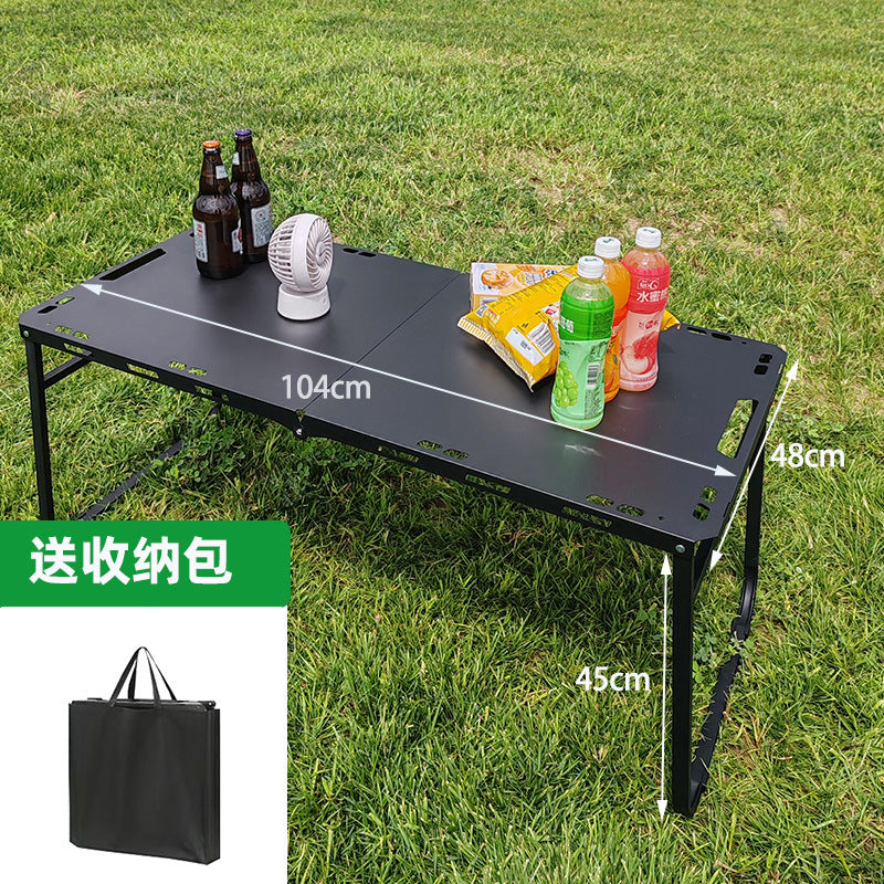 露营半自动战术桌Semi-automatic tactical camping table