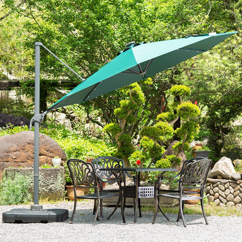 带灯珠小罗马圆伞Small Roman-style round umbrella with LED lights