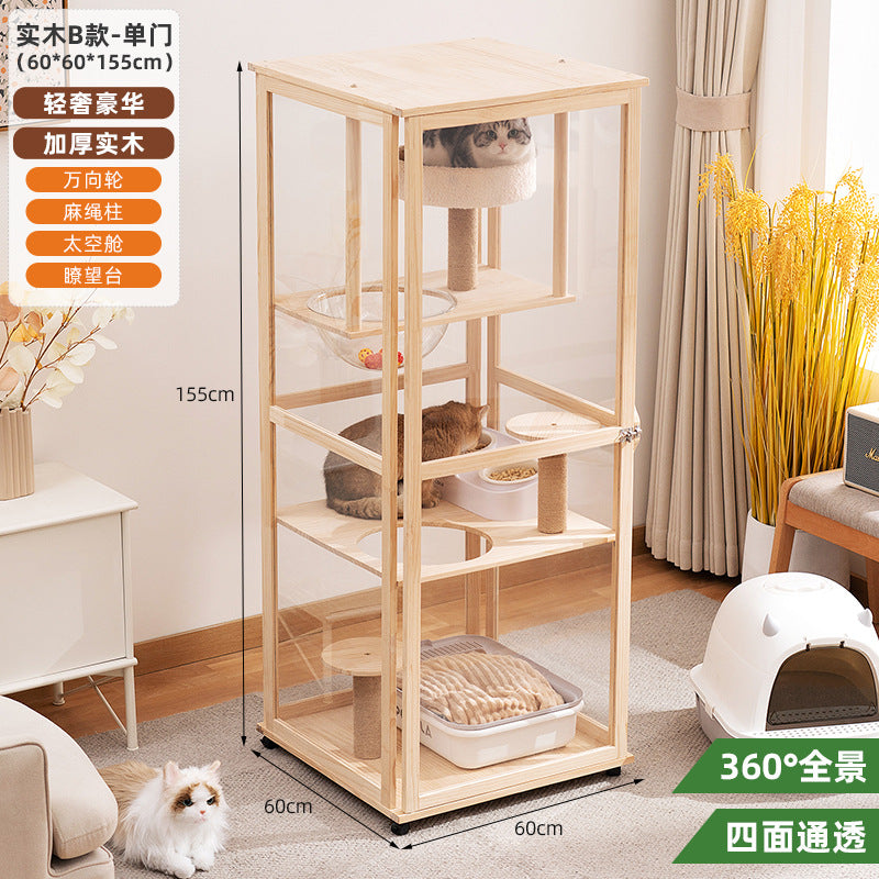 猫别墅猫窝猫爬架一体封闭式实木猫屋家用超大室内猫咪猫笼子猫舍Camping Folding Table – Foldable Outdoor Portable Table, Picnic Table, Market Stall Table, Home Use, Minimalist and Multifunctional