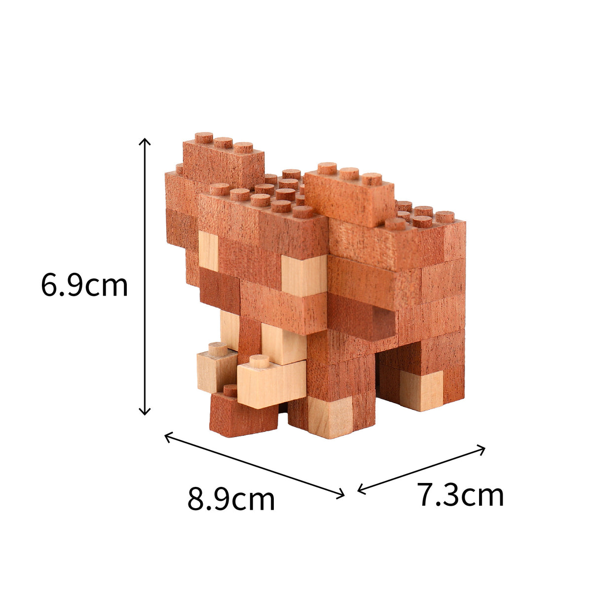 益智解压拼装玩具小动物积木 Puzzle decompression assembly toys, small animal building blocks5201-5214