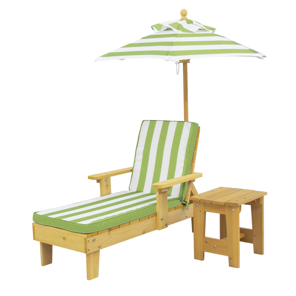 户外儿童沙滩躺椅遮阳伞凳子套装Outdoor Children's Beach Set: Chaise Lounge Chair, Umbrella, and Stool
