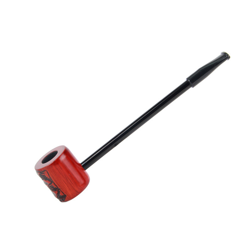 直式大力水手系列SD-568实木烟斗黑色礼盒包装Popeye Series SD-568 Vertical-Style Solid Wood Pipe in a Black Gift Box