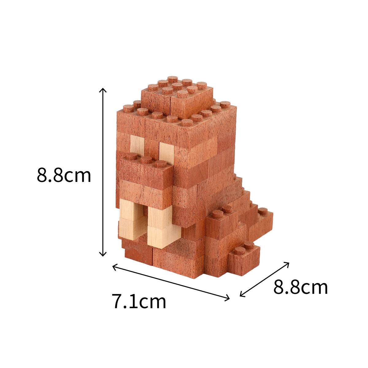 益智解压拼装玩具小动物积木 Puzzle decompression assembly toys, small animal building blocks5201-5214