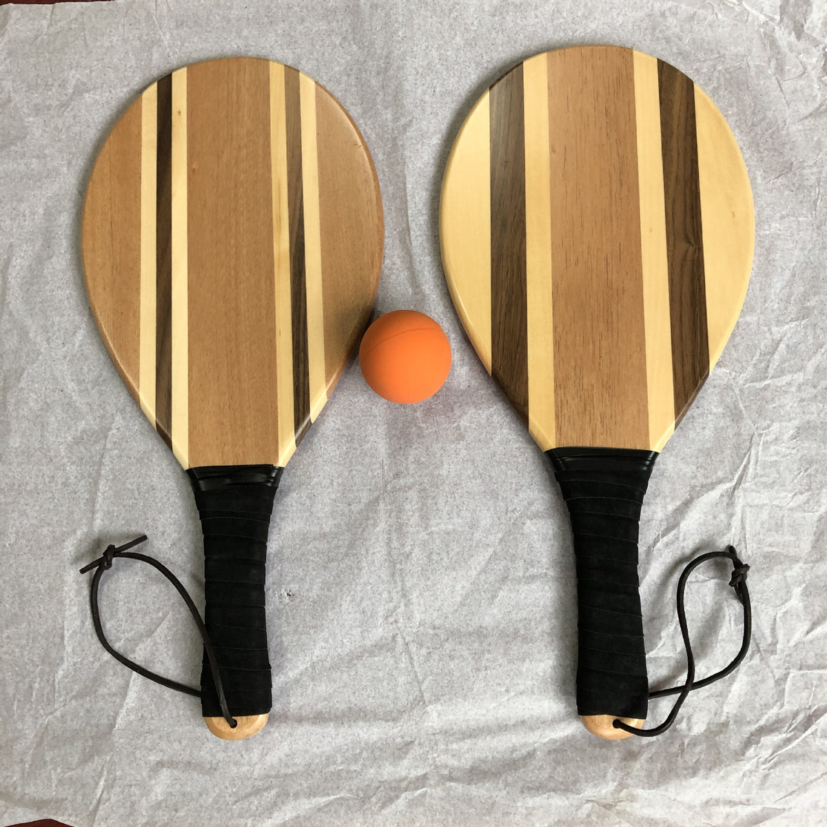 壁球拍 匹克拍 多色 原木色 拼接防防水拍Squash Racket – Peak Racket – Multi-coloured – Natural Wood Finish – Water-resistant Racket with Seam Construction