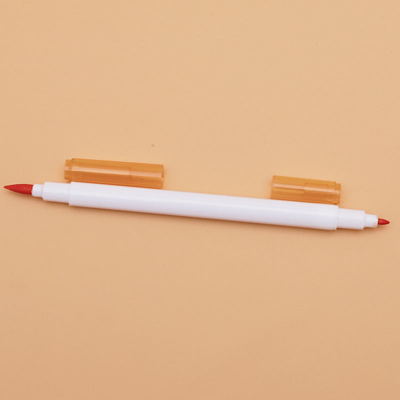 跨境双头水彩笔软头儿童绘画套装可水洗不脏手勾线笔美术用品批发Cross-border Double-ended Watercolour Pens with Soft Tips – Children’s Art Set, Washable, Won’t Stain Hands, Outline Pens – Art Supplies Wholesale