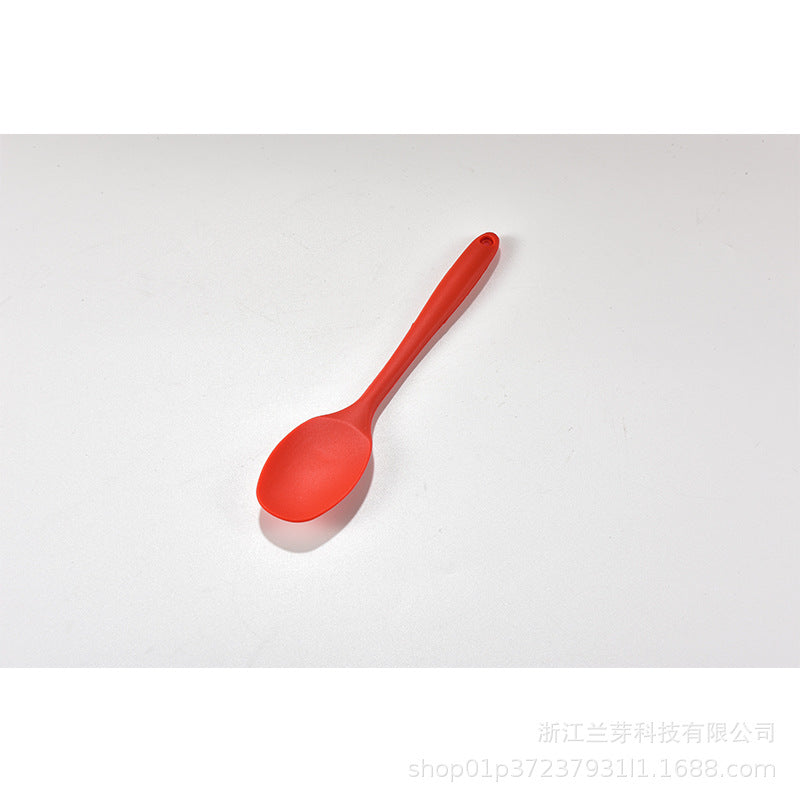 家用厨房硅胶铲不粘锅专用炒菜铲子耐高温食品级锅铲汤勺煎铲套装Home Kitchen Silicone Spatula Set: Non-stick Pan Stir-fry Spatula, Heat-Resistant, Food-Grade Spatula, Soup Ladle and Frying Spatula Set