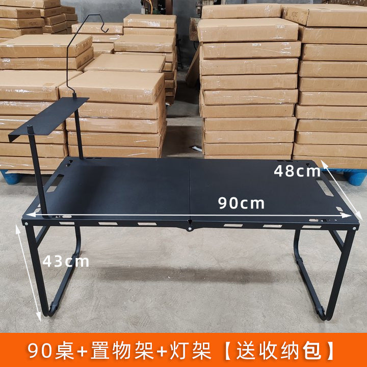 露营半自动战术桌Semi-automatic tactical camping table