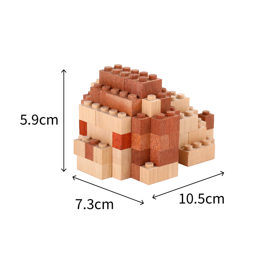 益智解压拼装玩具小动物积木 Puzzle decompression assembly toys, small animal building blocks5201-5214