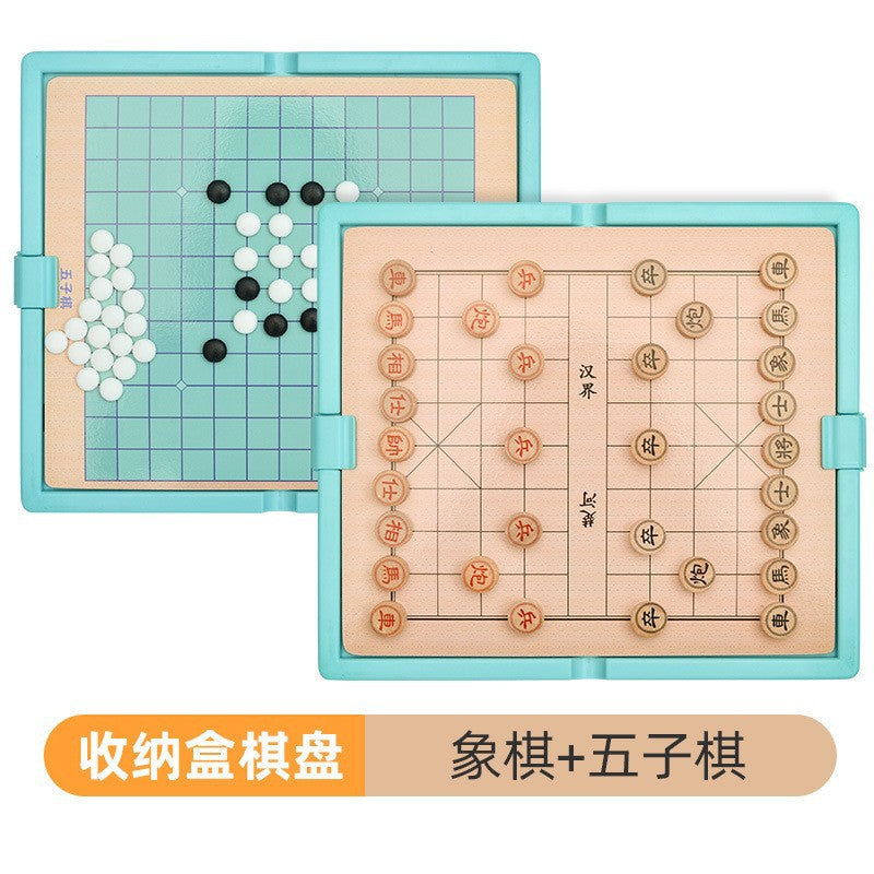 飞行棋跳棋五子棋象棋批发多功能木质桌游戏棋类批发儿童益智玩具Children’s Educational Early Learning Wooden Coloured Counting Blocks: Colour Recognition, Sorting, Stacking and Puzzle-Solving Toy Game