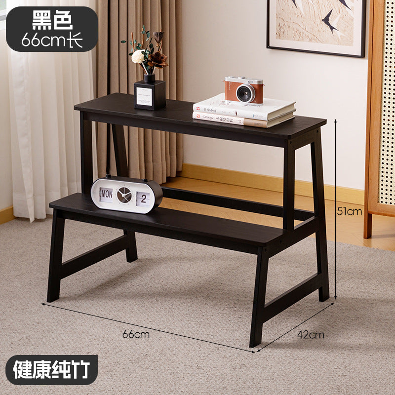 楠竹人字梯可折叠家用梯凳便携多功能折叠梯小型加厚梯子凳子批发Nan Zhu A-frame Ladder – Foldable Household Ladder and Step Stool, Portable Multifunctional Folding Ladder, Small Reinforced Ladder and Step Stool – Wholesale