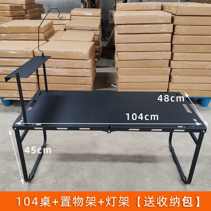 露营半自动战术桌Semi-automatic tactical camping table