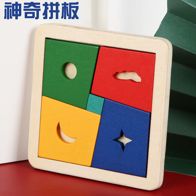 木质百变蜂窝拼图男女孩彩色拼版幼儿园早教宝宝儿童益智玩具批发Wooden Versatile Honeycomb Puzzle – Colourful Sets for Boys and Girls – Wholesale Educational Toys for Nursery, Early Learning and Toddlers