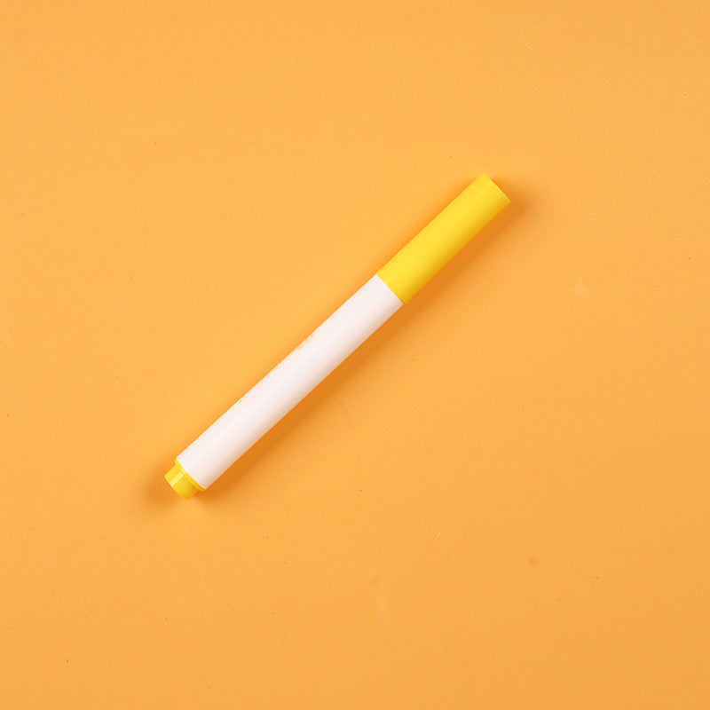 跨境定 制彩色马卡龙水性丙烯马克笔圆珠笔标记液体环保创意文具Cross-border customised coloured macaron water-based acrylic marker pens, ballpoint pens and highlighters – eco-friendly creative stationery