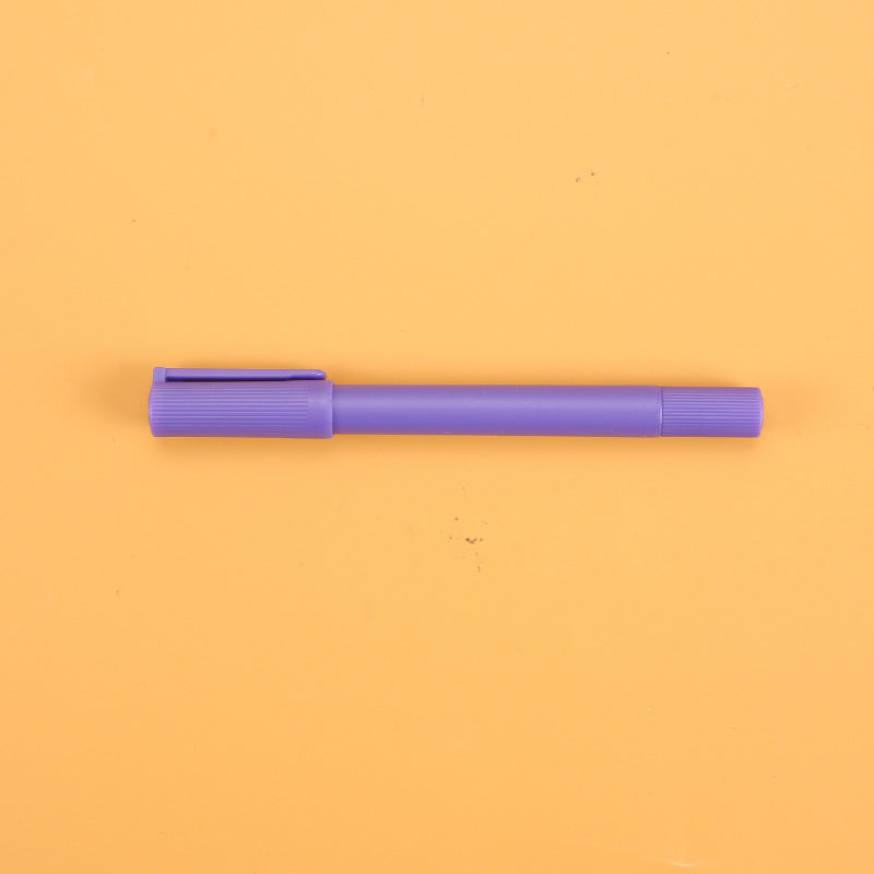 金属秀丽笔儿童水彩笔勾线笔水溶性笔12色套装文具定制Metal XiuLi Pens: Children’s Watercolour Pens, Outline Pens, Water-soluble Pens – 12-Colour Set, Customised Stationery