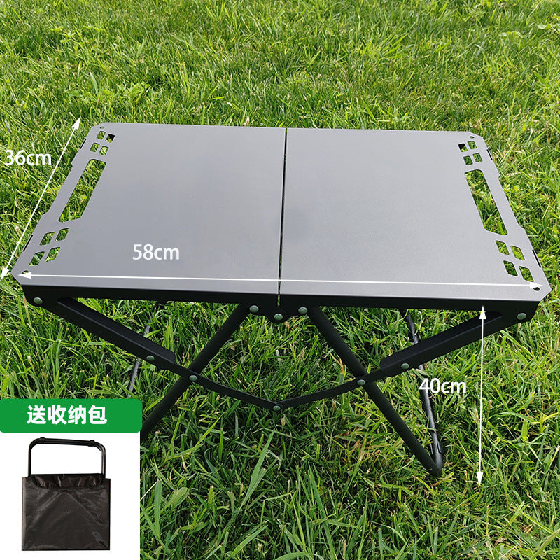 露营半自动战术桌Semi-automatic tactical camping table