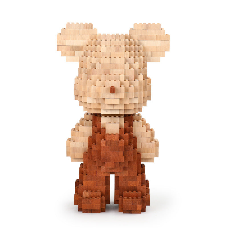 潮玩系列益智解压拼装木制积木 Trendy Play Series Puzzle Decompression Assembly Wooden Blocks5502-5512-5516-5503