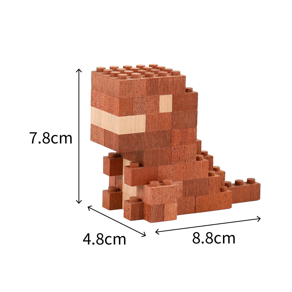 益智解压拼装玩具小动物积木 Puzzle decompression assembly toys, small animal building blocks5201-5214